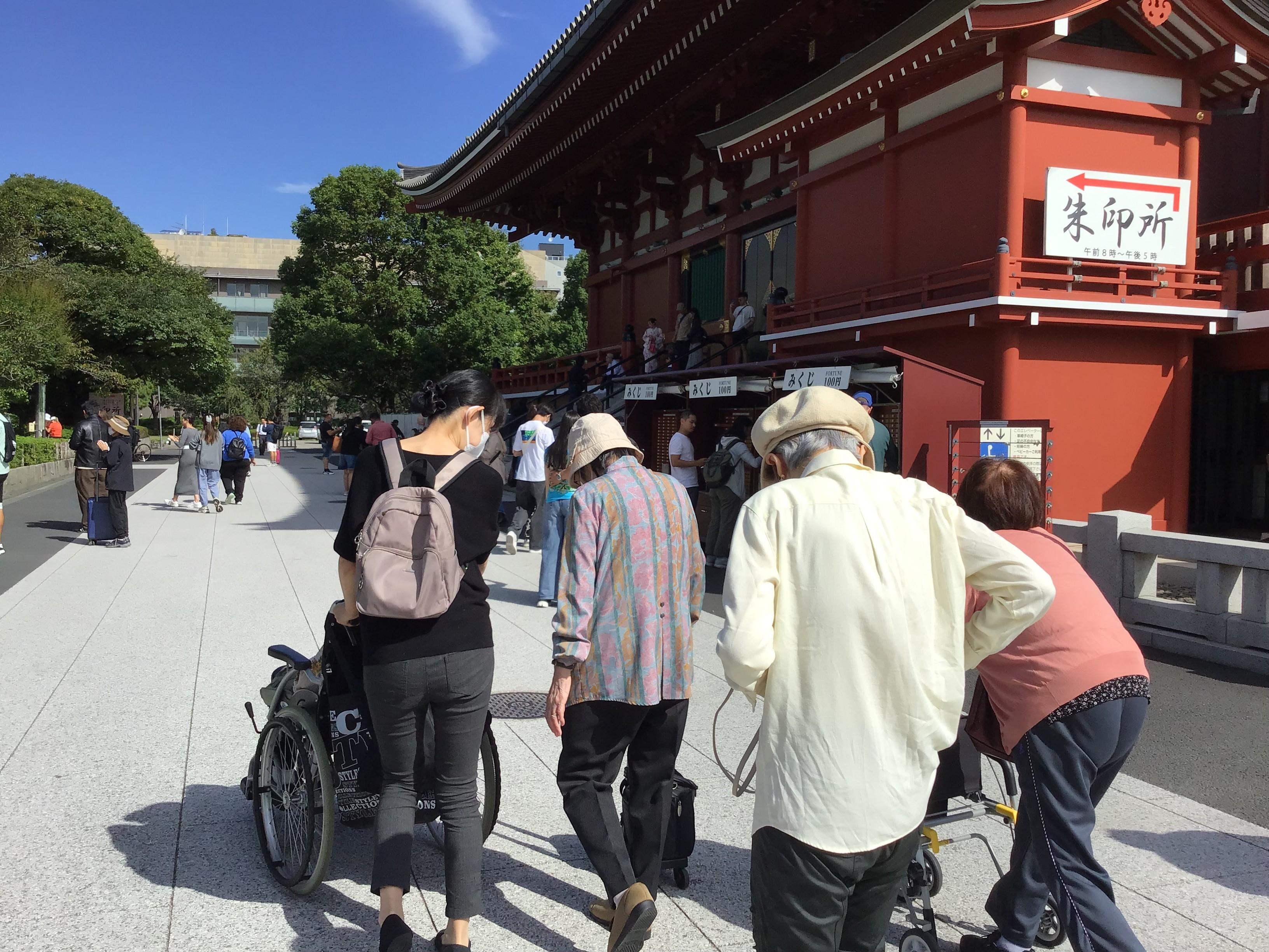 浅草の浅草寺