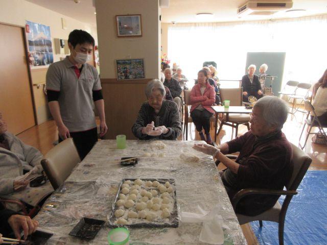 餅つき③