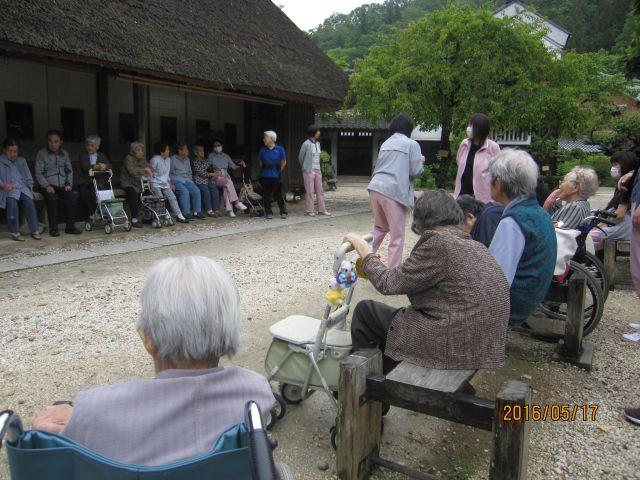 5月17日　百年草でランチの後、足助屋敷へ行きました。