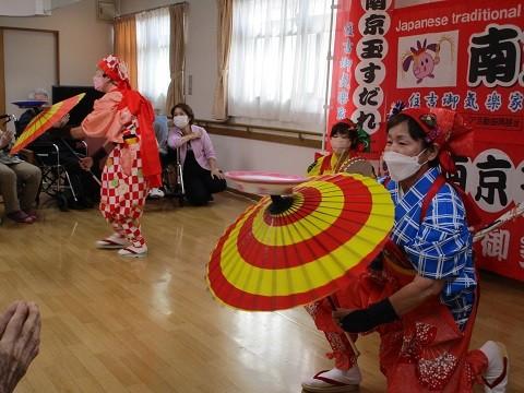 伝統芸能　南京玉すだれ☆