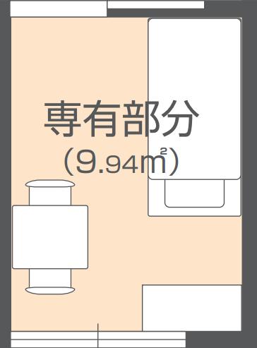 専有空間（間取り）